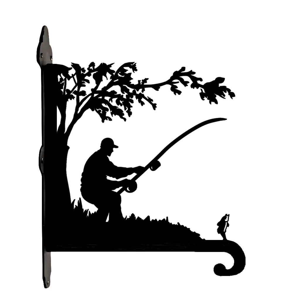 PĂȘche Support de Plantes Ă Suspendre MĂ©tallique - Image 9