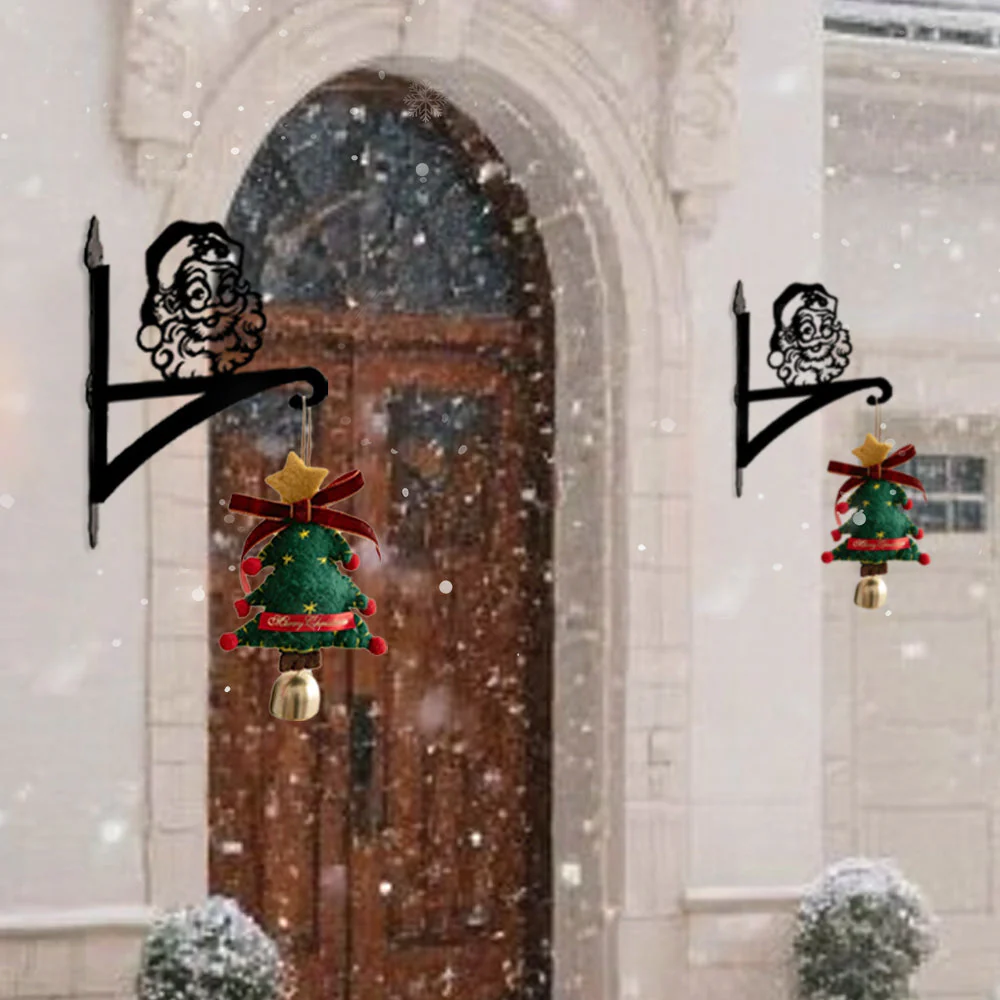 Père Noël Support de Plantes à Suspendre Métallique - Image 4