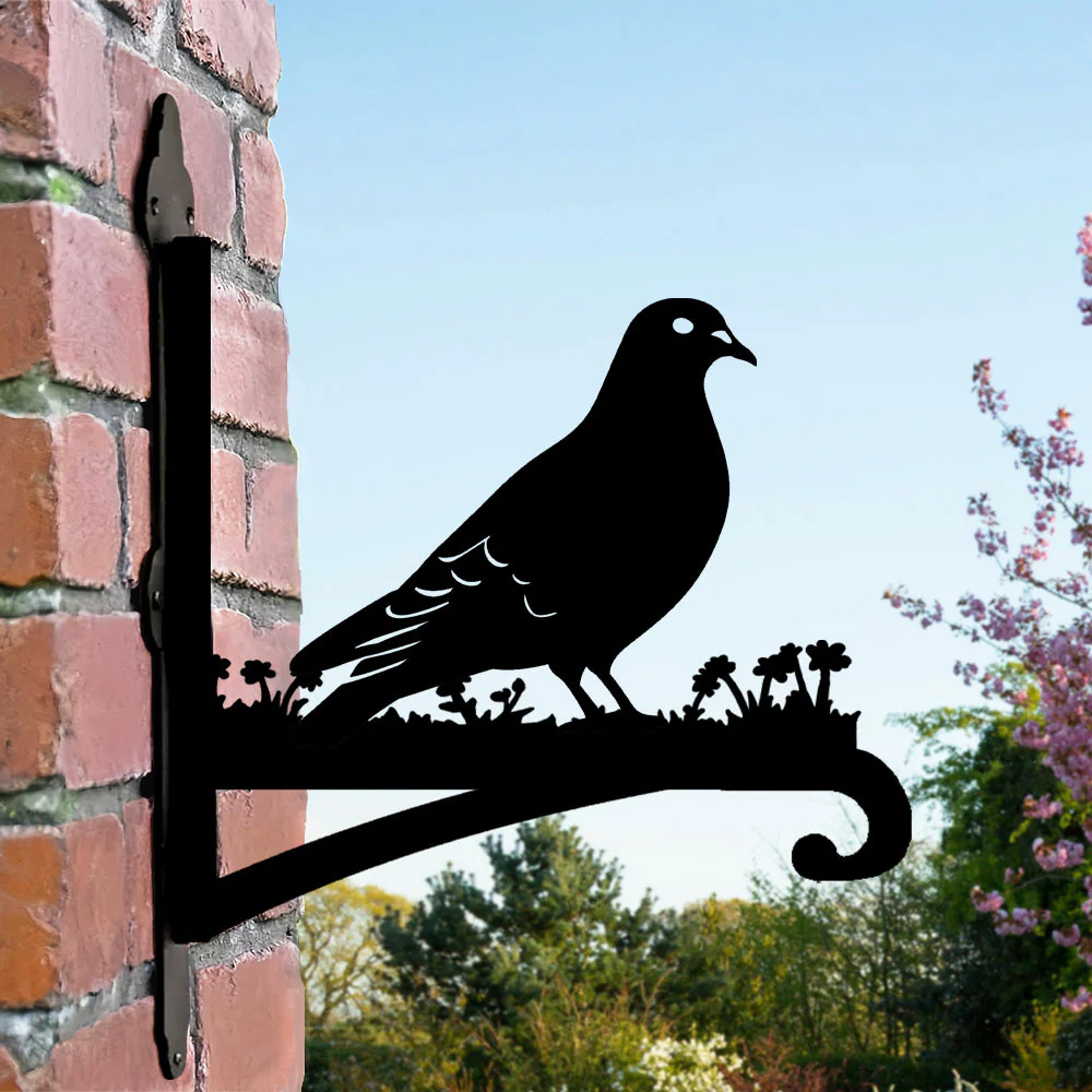 Pigeon Support de Plantes à Suspendre Métallique