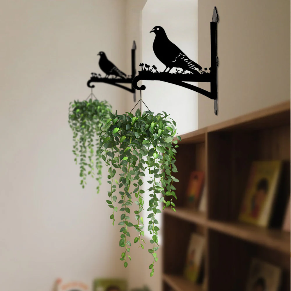 Pigeon Support de Plantes à Suspendre Métallique - Image 4