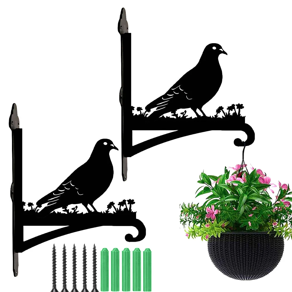 Pigeon Support de Plantes à Suspendre Métallique - Image 8