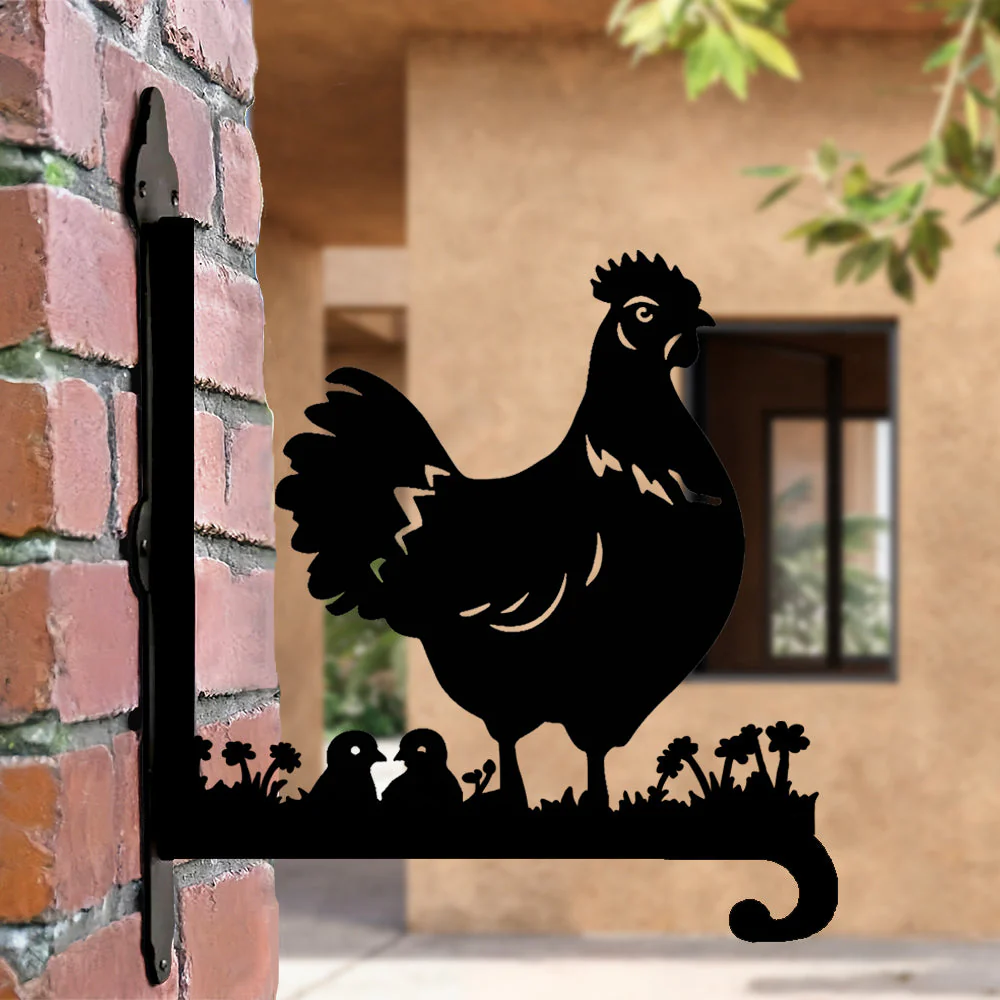 Poule Support de Plantes à Suspendre Métallique - Image 5