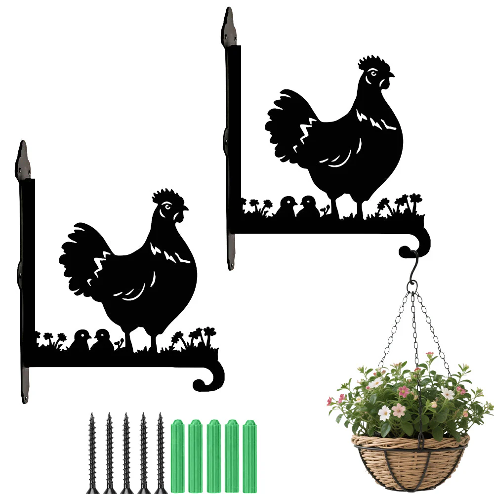 Poule Support de Plantes à Suspendre Métallique - Image 8