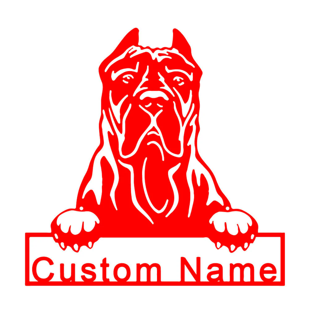 Presa Canario Plaque en Métal Art Personnalisée - Image 11