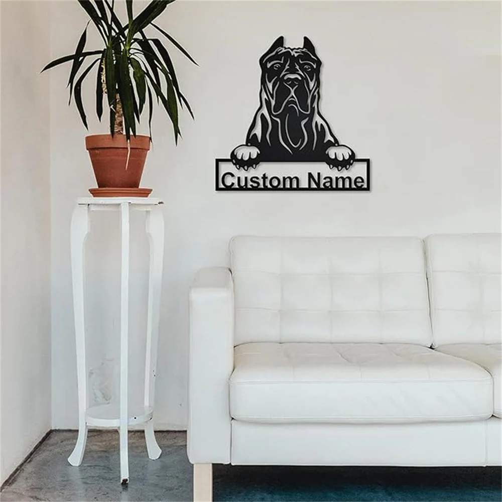 Presa Canario Plaque en Métal Art Personnalisée - Image 3