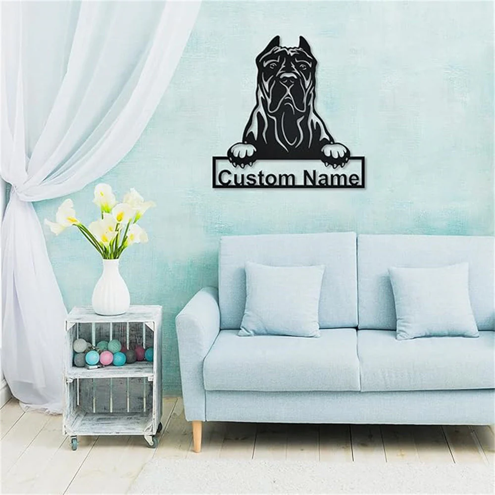 Presa Canario Plaque en Métal Art Personnalisée - Image 8