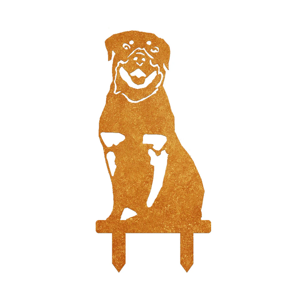 Rottweiler Silhouette en Métal - Image 7