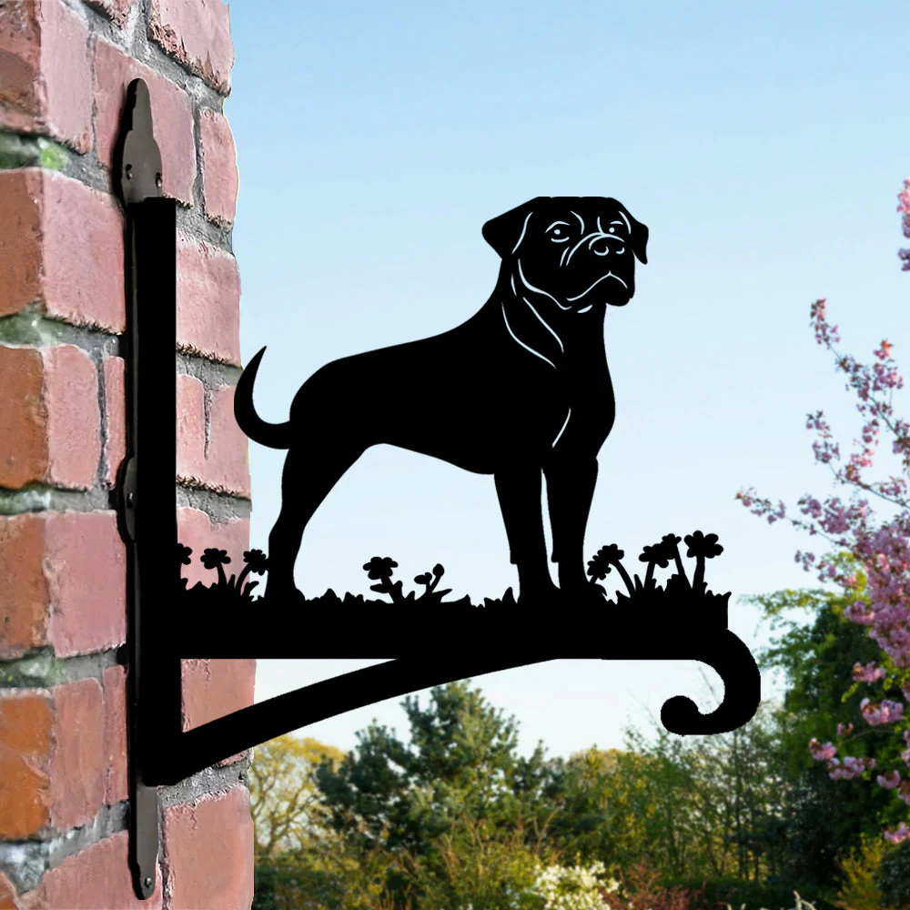 Rottweiler Support de Plantes à Suspendre Métallique