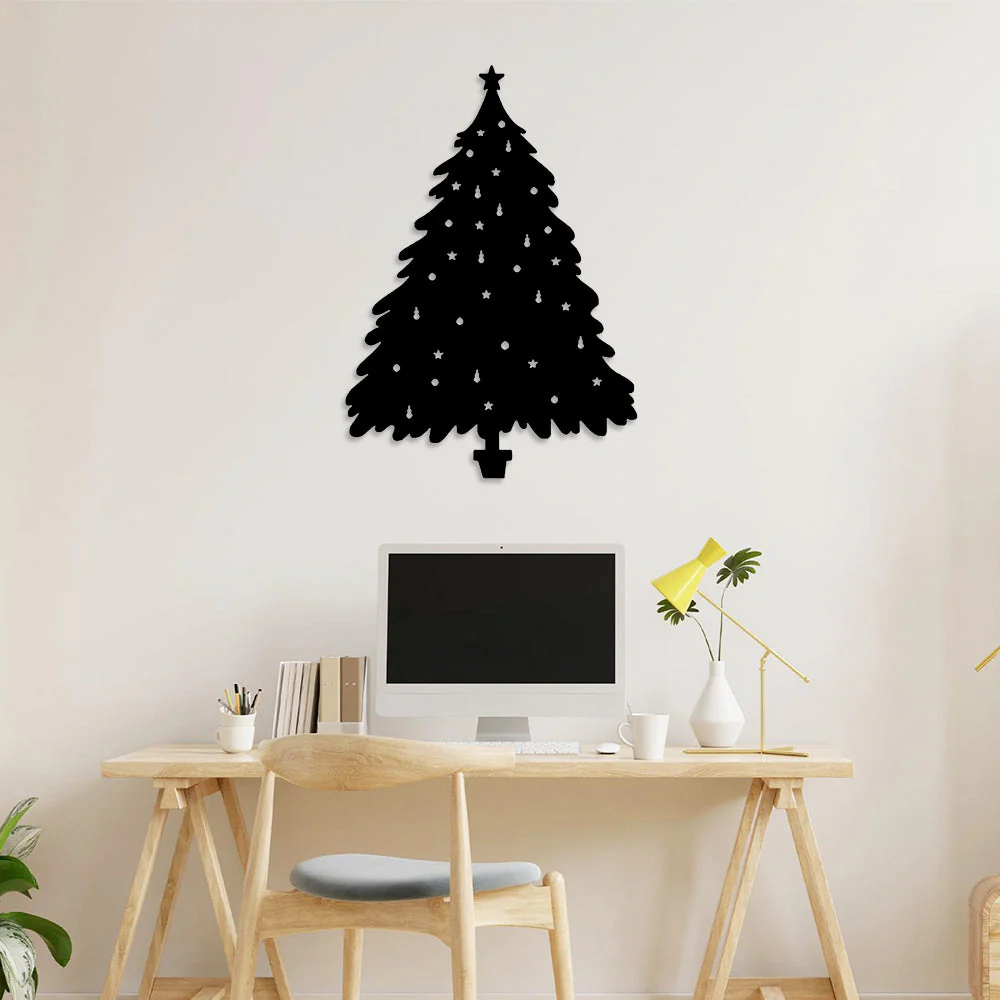 Sapin de Noël Plaque en Métal