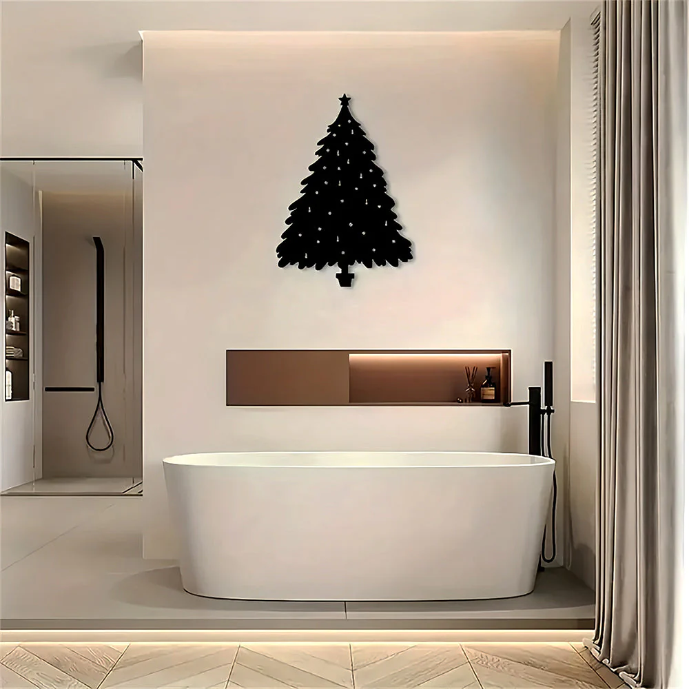 Sapin de Noël Plaque en Métal - Image 3