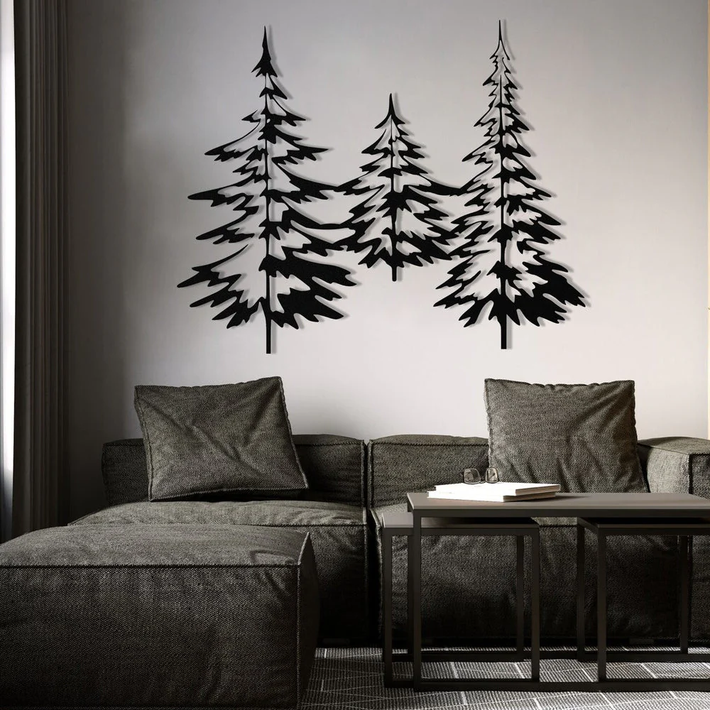 Sapin de Noël Plaque en Métal Décoratif Mural - Image 9