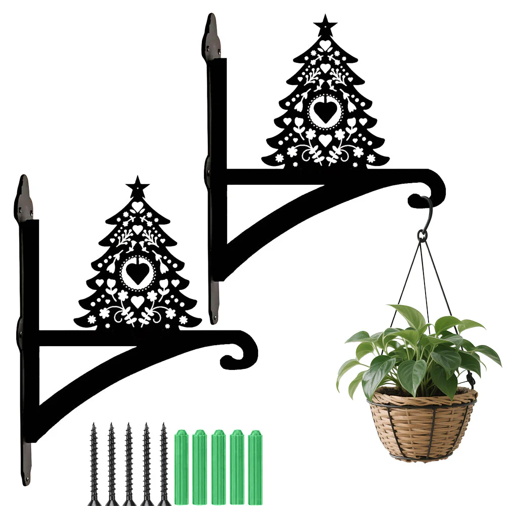 Sapin de Noël Support de Plantes à Suspendre Métallique - Image 8