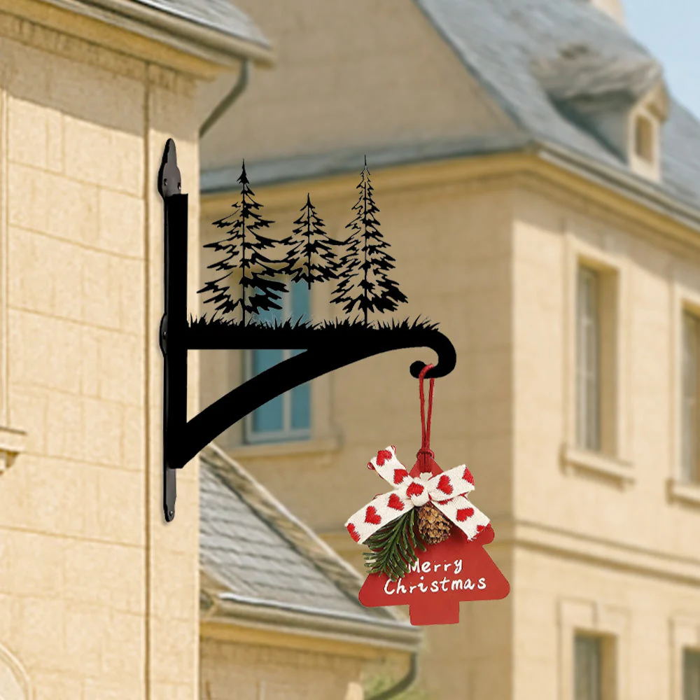 Sapin de Noël Support de Plantes à Suspendre Métallique - Image 3