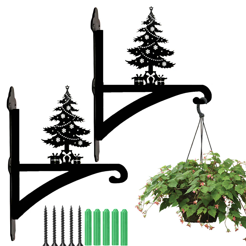 Sapin de Noël Support de Plantes à Suspendre Métallique - Image 6