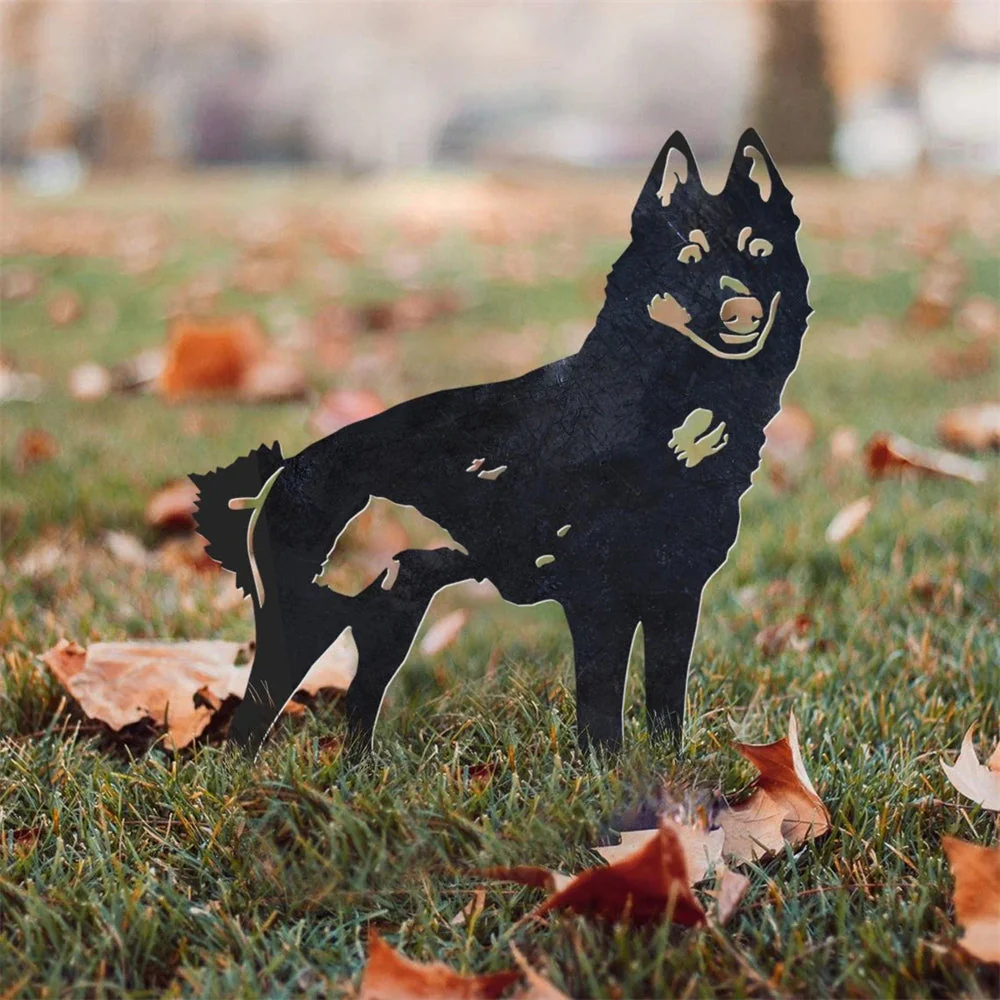 Schipperke Silhouette en Métal - Image 10