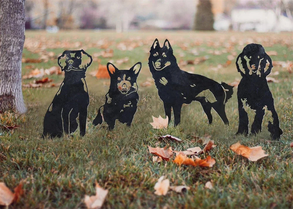Schipperke Silhouette en Métal - Image 12