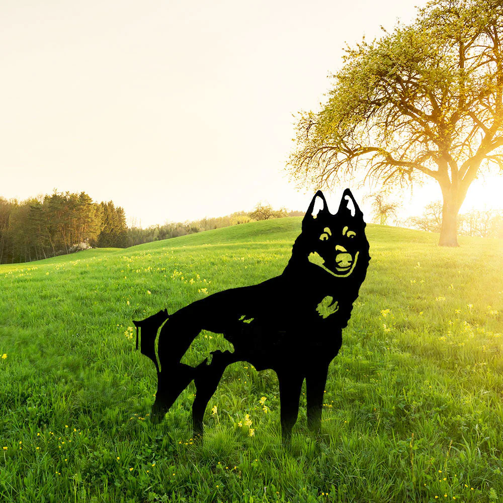 Schipperke Silhouette en Métal - Image 4