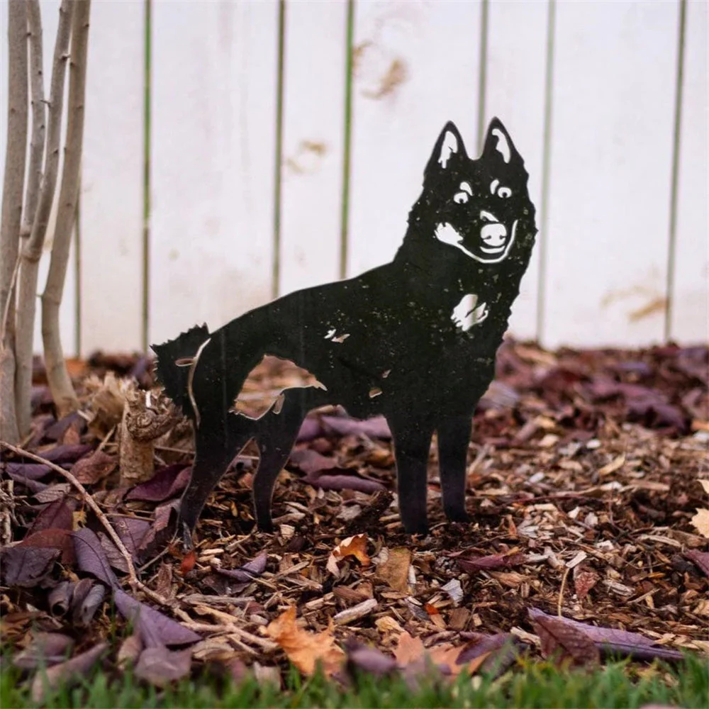 Schipperke Silhouette en Métal - Image 9