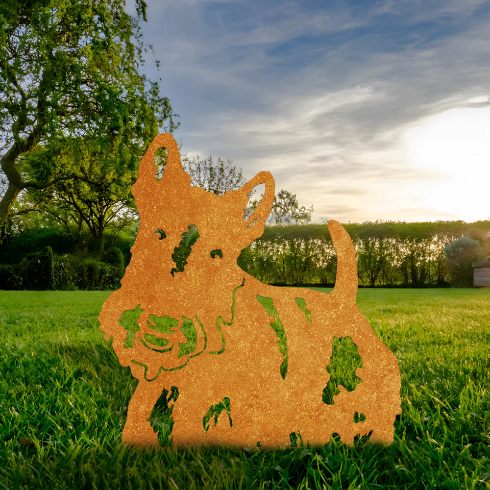 Scottish Terrier Silhouette en Métal - Image 2