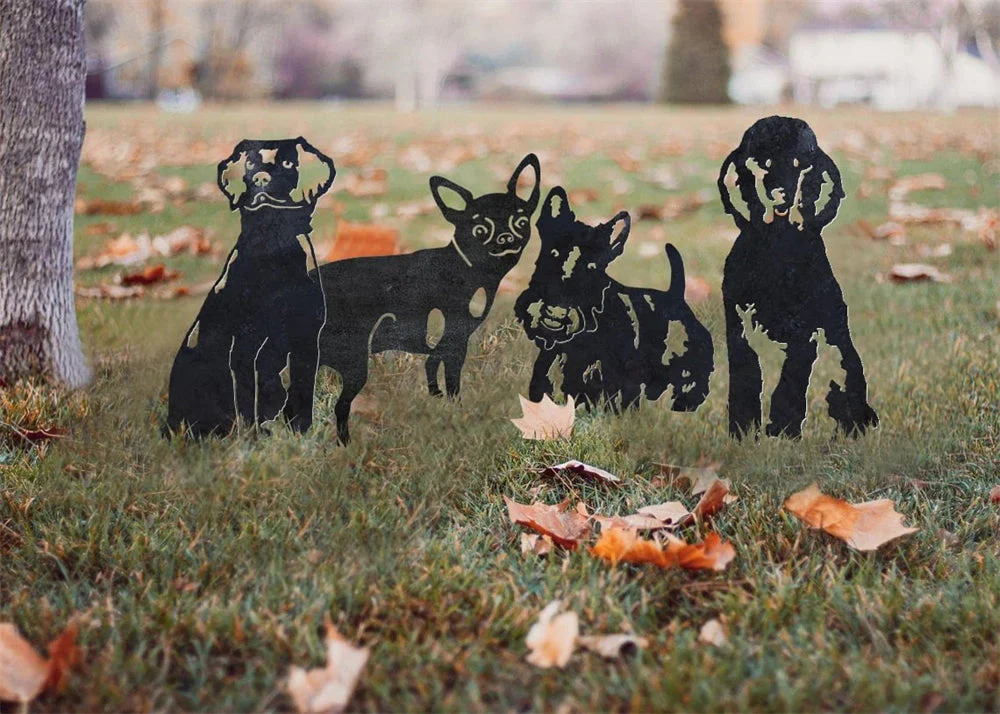 Scottish Terrier Silhouette en Métal - Image 8