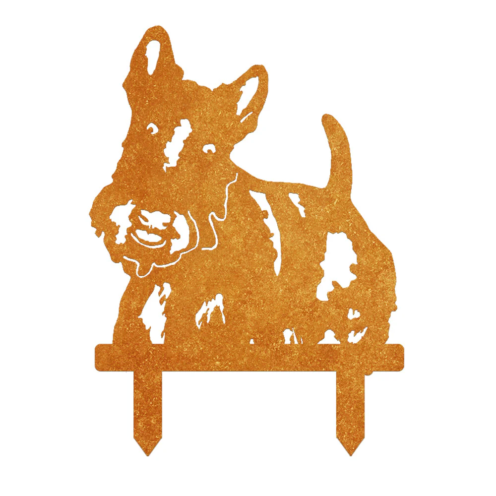 Scottish Terrier Silhouette en Métal - Image 9