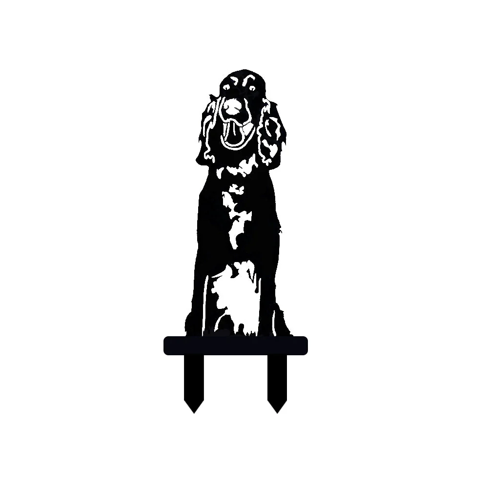 Setter Anglais Silhouette en Métal - Image 11