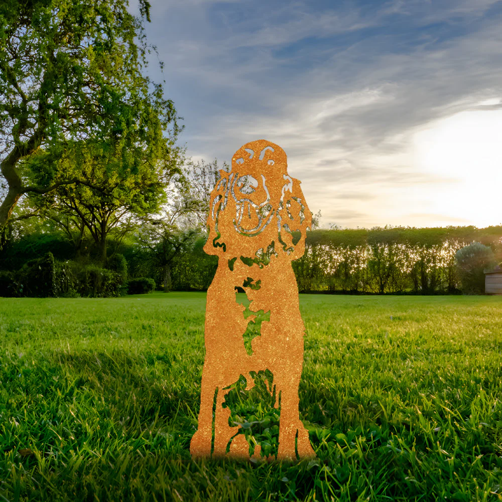 Setter Anglais Silhouette en Métal - Image 2