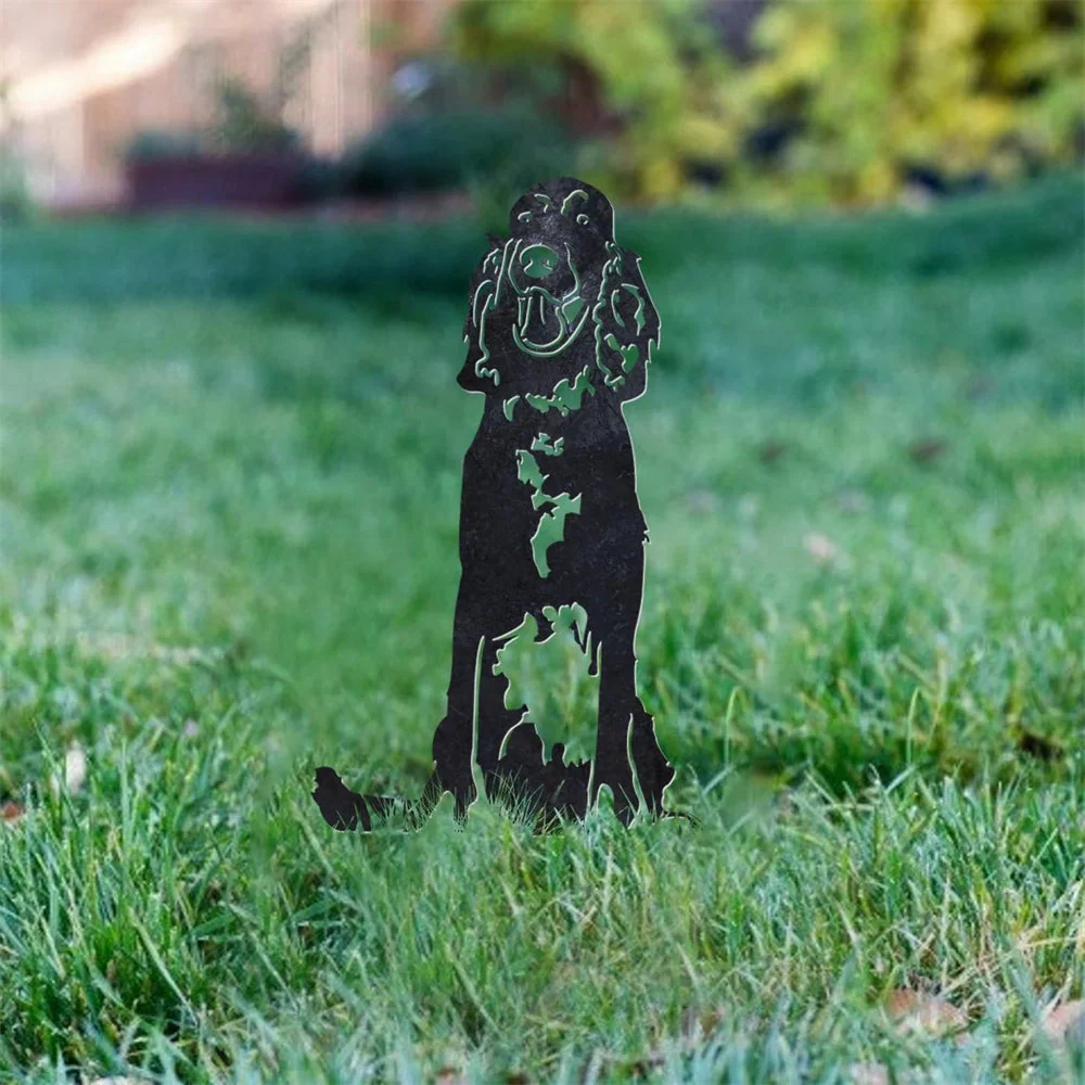 Setter Anglais Silhouette en Métal - Image 7