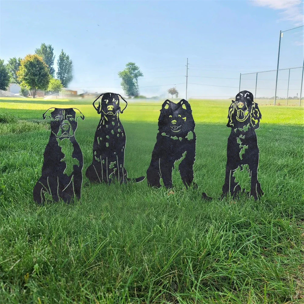 Setter Anglais Silhouette en Métal - Image 8