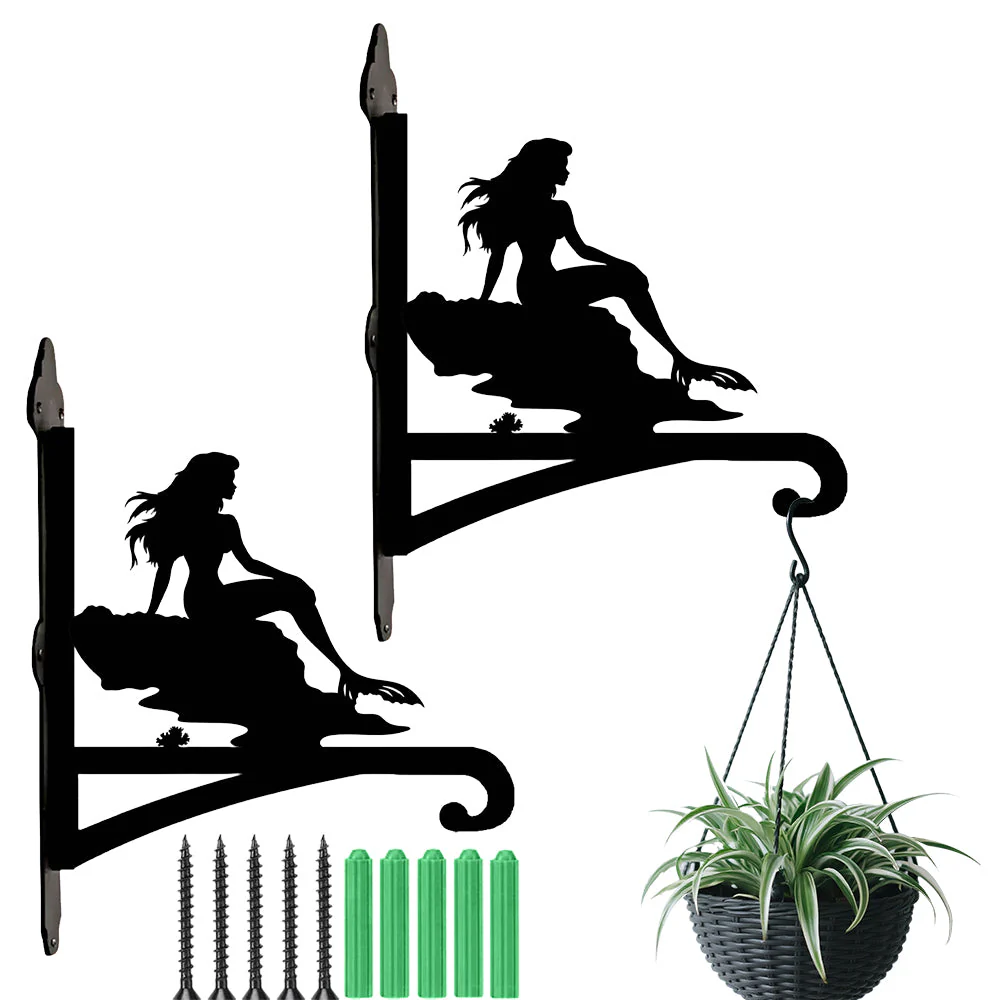 Sirène Support de Plantes à Suspendre Métallique - Image 8