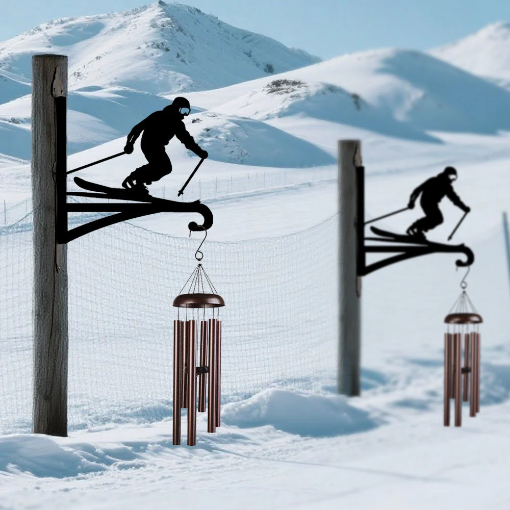 Ski Support de Plantes à Suspendre Métallique - Image 2