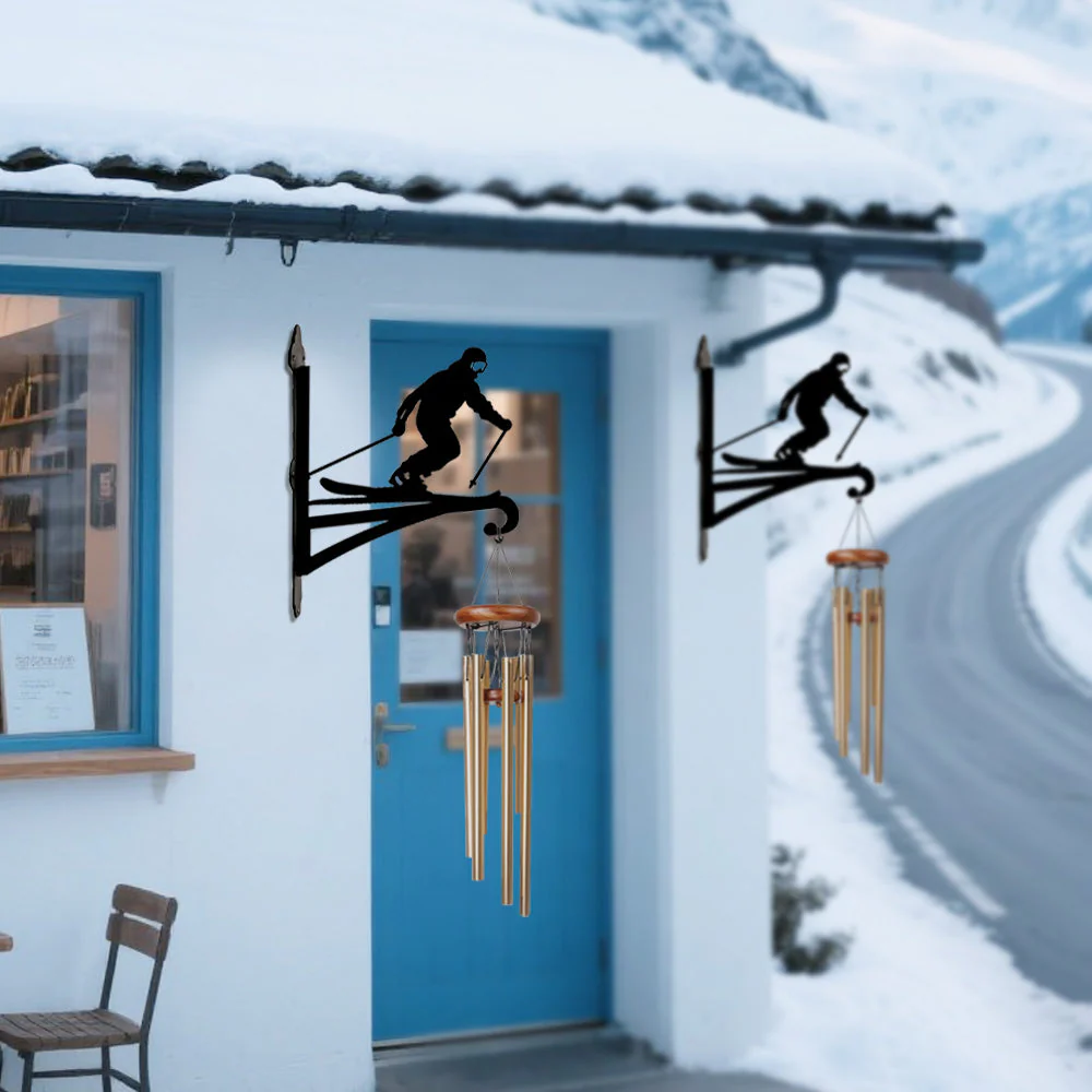 Ski Support de Plantes à Suspendre Métallique - Image 6