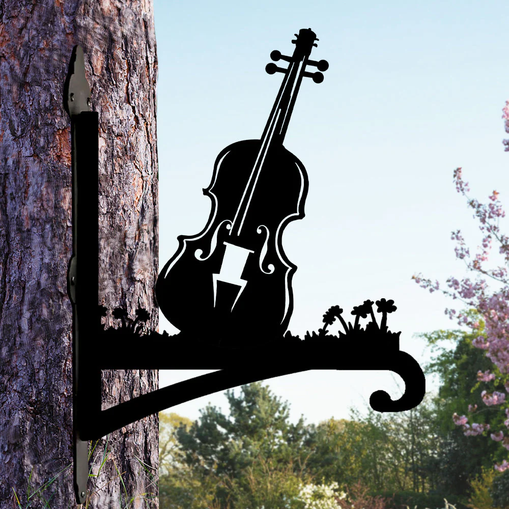 Violon Support de Plantes à Suspendre Métallique - Image 6