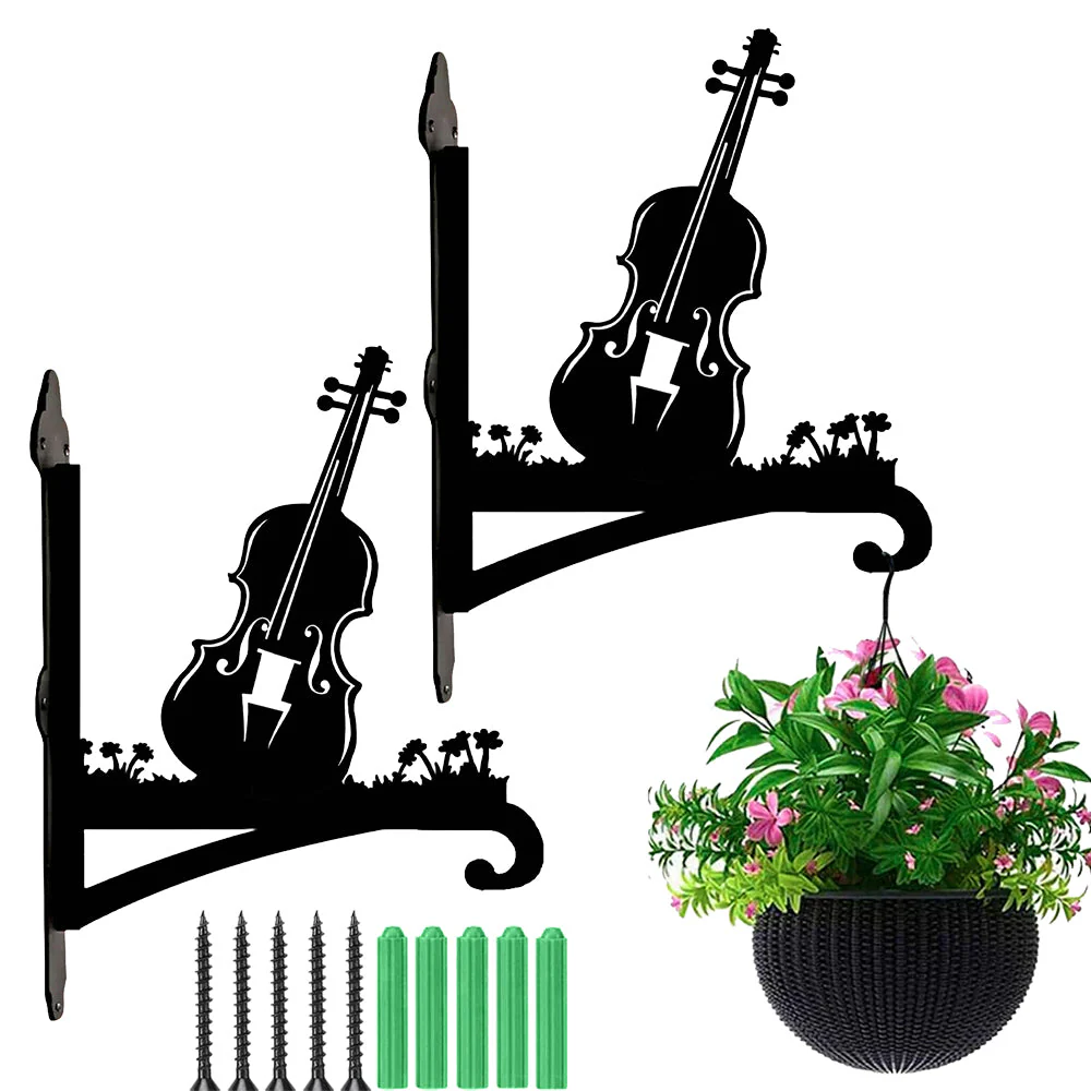 Violon Support de Plantes à Suspendre Métallique - Image 8