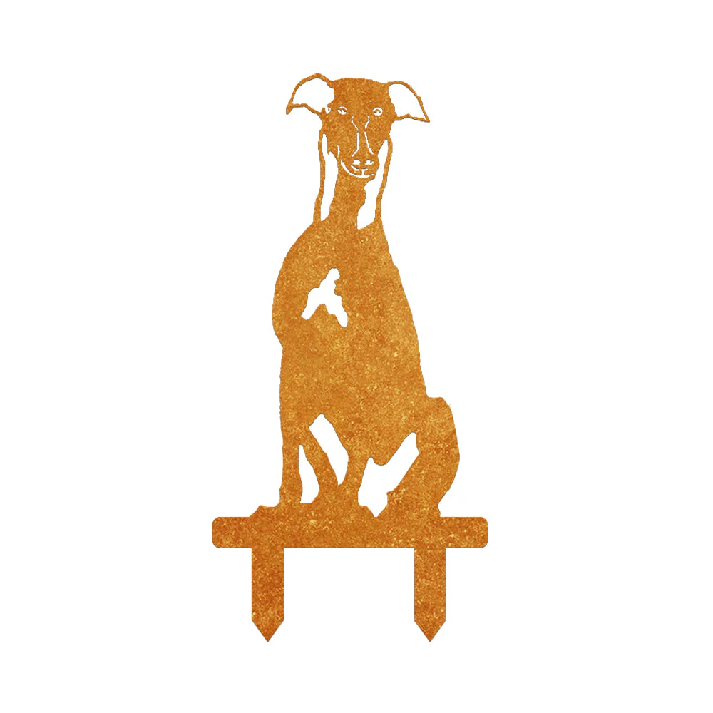 Whippet Silhouette en Métal - Image 11