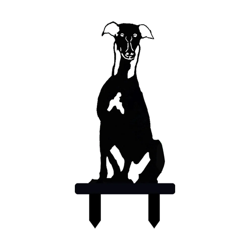 Whippet Silhouette en Métal - Image 12