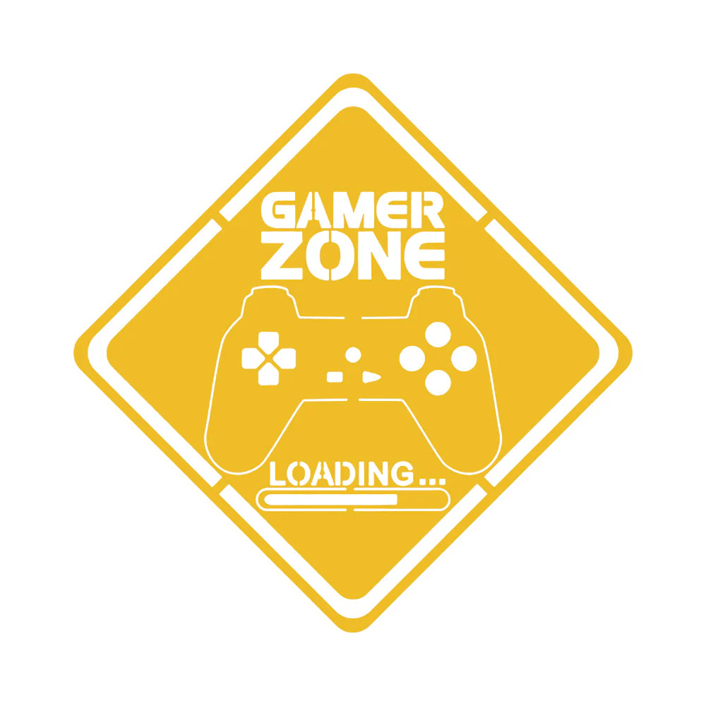 Zone Gamer Plaque en Métal Décoratif Mural - Image 13