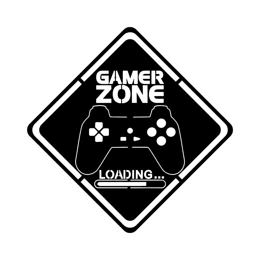 Zone Gamer Plaque en Métal Décoratif Mural - Image 8