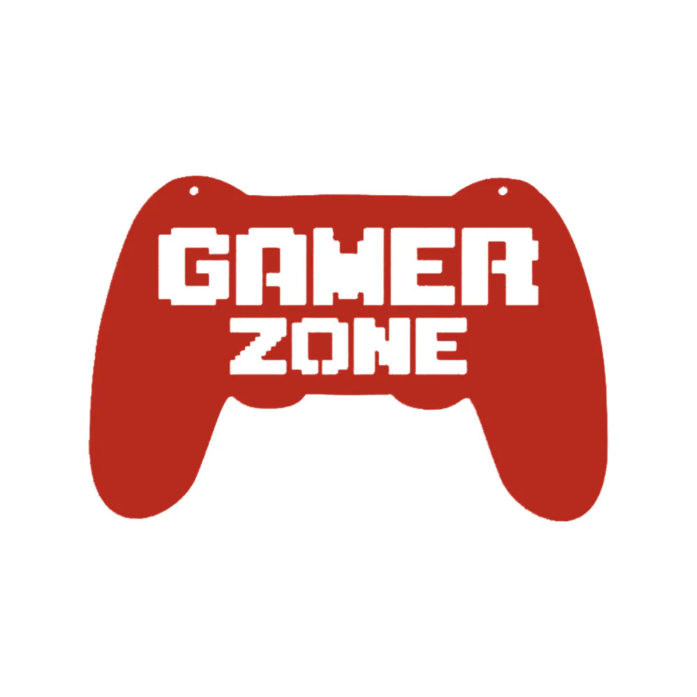 Zone Gamer Plaque en Métal Décoratif Mural - Image 10